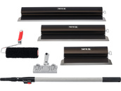ZESTAW SZPACHLI NOŻY WYKOŃCZENIOWYCH DO GŁADZI ALU 400/600/800mm Z WALIZKĄ 6el. YATO YT-52235