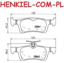 Tarcze hamulcowe pełne MIKODA 0583 + KLOCKI MIKODA 70583 - PEUGEOT 308 II 308 II SW - OŚ TYLNA