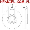Tarcze hamulcowe pełne MIKODA 0574 + KLOCKI CERAMICZNE QAURO QP7024C - CITROËN C4 Picasso II C4 Grand Picasso II (DA_, DE_) C4 SPACETOURER (3D_) GRAND C4 SPACETOURER (3A_, 3E_) C5 AIRCROSS DS DS 7 Crossback (J_) OPEL GRANDLAND X (A18) PEUGEOT 3008 SUV (M_) 308 II (LB_, LP_, LW_, LH_, L3_) 308 SW II (LC_, LJ_, LR_, LX_, L4_) 5008 II (MC_, MJ_, MR_, M4_) 508 II (FB_, FH_, F3_) 508 SW II (FC_, FJ_, F4_) - OŚ TYLNA