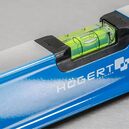 POZIOMNICA ALUMINIOWA 2 LIBELLE 200mm 0,2m 20cm HOGERT HT4M001-D