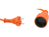 PRZEDŁUŻACZ 20M POMARAŃCZOWY 2X1,5MM² VOREL 82673 