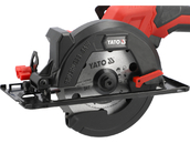 PIŁA PILARKA TARCZOWA BEZSZCZOTKOWA AKUMULATOROWA + ŁADOWARKA  2x4Ah 18V 140mm YATO YT-8281185
