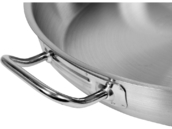 PATELNIA GASTRONOMICZNA ZE STALI NIERDZEWNEJ INDUKCJA GAZ PRĄD 36cm YATO YG-00104