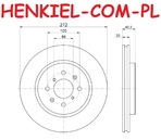 Tarcze hamulcowe wentylowane MIKODA 2126 + KLOCKI QUARO QP0558 - SUZUKI SWIFT IV (FZ, NZ) - OŚ PRZEDNIA