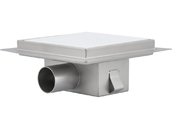 ODPŁYW LINIOWY KWADRATOWY WET&DRY 150X150 MM CHROM FALA 71620