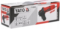 SZLIFIERKA KĄTOWA Z REGULACJĄ OBROTÓW SYSTEM CONSTANT SPEED 125MM 720W 230V YATO YT-82089