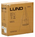 GRILL TRÓJNÓG RUSZT KOCIOŁEK OGRODOWY OGNISKOWY WISZĄCY OGNISKO 6l 49cm LUND 99933