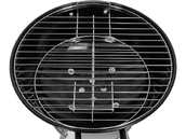 GRILL WĘGLOWY OKRĄGŁY Z POKROWCEM, STALOWY RUSZT ROŻEN 41 LUND 99906 