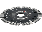 TARCZA DIAMENTOWA SEGMENTOWA DO CIĘCIA ŻELBETONU KAMIENIA GRANITU CEGŁY 125mm 22,2mm YATO YT-59900