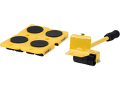 ROLKI WAŁKI PRZENOŚNIKOWE DO TRANSPORTU MEBLI 150KG ZESTAW 5CZ. VOREL 87245