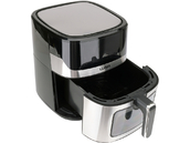 FRYTKOWNICA BEZTŁUSZCZOWA AIR FRYER DO SMAŻENIA PIECZENIA 1600W 6,5L CZARNA LUND 67562