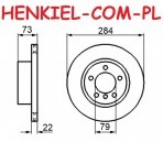 Tarcze hamulcowe wentylowane MIKODA 0432 + KLOCKI MIKODA 70432 - BMW 1 (E81, E87) - OŚ PRZEDNIA