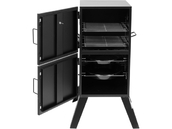 PRZENOŚNA OGRODOWA WĘDZARNIA STALOWA WĘDZARKA DYMNIK 53X51X100 LUND 99916 