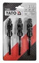 ZESTAW ADAPTERÓW APTERY HEX PRZEDŁUŻKA 1/4 3/8 1/2 kpl 6 szt. YATO YT-04640