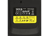 KOSIARKA ELEKTRYCZNA Z SILNIKIEM INDUKCYJNYM KOSZ 45L 1600W 36cm YATO YT-852082
