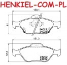 Tarcze hamulcowe wentylowane QUARO QD1609 + KLOCKI CERAMICZNE QUARO QP8569C - DAIHATSU CHARADE 11r- TOYOTA YARIS (_P9_) YARIS (_P13_) - OŚ PRZEDNIA