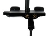 KOLUMNA PRYSZNICOWA TERMOSTATYCZNA NOIR 2 FALA 75889