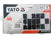 ZESTAW SPINEK SAMOCHODOWYCH FORD 415 SZTUK YATO YT-06660