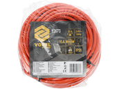 PRZEDŁUŻACZ 20M POMARAŃCZOWY 2X1,5MM² VOREL 82673 