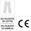 SPODNIE ROBOCZE YATO YT-80149 rozmiar L/XL