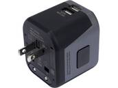 UNIWERSALNY ADAPTER PODRÓŻNY PRZEJŚCIÓWKA Z ŁADOWARKĄ 2x USB WTYCZKA USA UK CHINA EU PL 110-240V YATO YT-81301