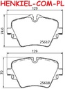 Klocki hamulcowe TRW GDB2098  - BMW 1 F40 2 F45 2 U06  2 G42 G87 2 F44 2 F46 3 G20 G80 G28  3 G21 G81 4 G22 G82 4 G26 4 G23 G83 5 G30 F90 5 G31 X1 F48 X1 U11 X2 F39 X3 G01, F97 X4 G02 F98  Z4 G29 MINI MINI F55 MINI F56 MINI F57 MINI F54 MINI F60 - OŚ PRZEDNI