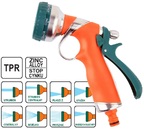 PISTOLET ZRASZAJĄCY OGRODOWY WIELOFUNKCYJNY FLO 89195