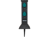 GNIAZDO OGRODOWE HERMETYCZNE SŁUPEK PP IP44 4X230V YATO YT-81274 