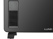 GRZEJNIK ELEKTRYCZNY KONWEKTOROWY PIECYK FARELKA LCD 2300W 230V CZARNY LUND 68652