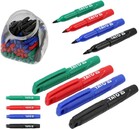 MARKERY TECHNICZNE 72 SZT CZARNY-ZIELONY-NIEBIESKI-CZERWONY YATO YT-69311 