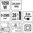 PIŁA SZABLASTA LISICA LISI OGON 1050W YATO YT-82281