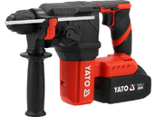 MŁOTOWIERTARKA SDS+ BEZSZCZOTKOWA + ŁADOWARKA + AKU 4AH 18V YATO YT-827721