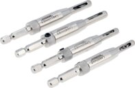 WIERTŁA DO DREWNA 2-4,5mm 4 SZT. Z SAMOCENTRUJĄCYMI KOŃCÓWKAMI ZESTAW STHOR 22750