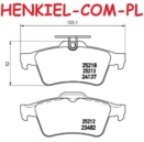 Tarcze hamulcowe pełne MIKODA 0580 + KLOCKI MIKODA 71632 - PEUGEOT 508 I (8D_) 508 SW I (8E_) system ham. TEVES (ATE) - OŚ TYLNA