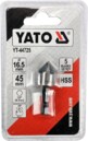 POGŁĘBIACZ DO METALU HSS 16,5mm 45mm HEX YATO YT-44725