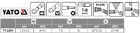 ŚCIĄGACZ SZCZYPCE DO  IZOLACJI 215mm YATO YT-2293