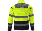 KURTKA ROBOCZA SOFTSHELL OSTRZEGAWCZA ODBLASKOWA KAPTUR ORIOLUS 300g/m² r. S YATO YT-79394