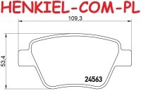 Tarcze hamulcowe pełne MIKODA 0295 + KLOCKI CERAMICZNE QUARO QP2064C - AUDI SEAT SKODA VW - OŚ TYLNA