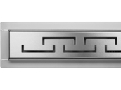 ODPŁYW LINIOWY OLIMP 90 CM WET&DRY NISKI SYFON NIERDZEWNY GRECKI FALA 75424