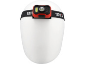 LATARKA LAMPKA CZOŁOWA AKUMULATOROWA Z REGULACJĄ I CZUJNIKIEM RUCHU 1000lm IP65 3,7V 1200mAh YATO YT-085942