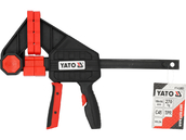 ŚCISK SZYBKOMOCUJĄCY SZYBKOZACISKOWY STOLARSKI 150mmx100mm 270kg YATO YT-63880