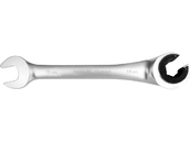 KLUCZ PÓŁOTWARTY PŁASKO-OCZKOWY Z GRZECHOTKĄ 18MM YATO YT-01340