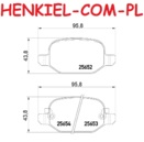 Tarcze hamulcowe pełne MIKODA 4304 + KLOCKI QUARO QP4638 - FIAT 500L (351_, 352_) - OŚ TYLNA