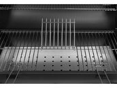 GRILL WĘGLOWY Z POKRYWĄ CHROMOWANY RUSZT 71X35 ROŻEN LUND 99900 