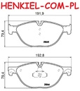 Tarcze hamulcowe wentylowane MIKODA 0490 (lewa) 0489 (prawa) + KLOCKI QUARO QP4570C ceramiczne - BMW 5 (F10, F11, F07) 6 ( F12) 7 (F01, F02, F03, F04) - OŚ PRZEDNIA