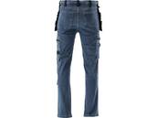 SPODNIE ROBOCZE MONTERSKIE STRETCH JEANS DARK BLUE r. XL YATO YT-79054