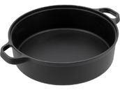PATELNIA ŻELIWNA TACKA NA GRILLA GAZOWEGO WĘGLOWEGO PŁYTA GRILLOWA 28cm YATO YG-20141