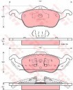 TARCZE HAM. BREMBO 09.7806.14  i KLOCKI HAM. LUCAS TRW GDB1358 FORD FOCUS I  -- PRZÓD