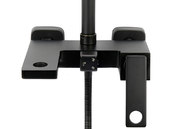 KOLUMNA PRYSZNICOWA DESZCZOWNICA Z BATERIĄ  CZARNA NOIR 1 FALA 75883