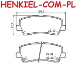 Klocki hamulcowe ceramiczne QUARO QP4668C - FORD USA MUSTANG - OŚ TYLNA